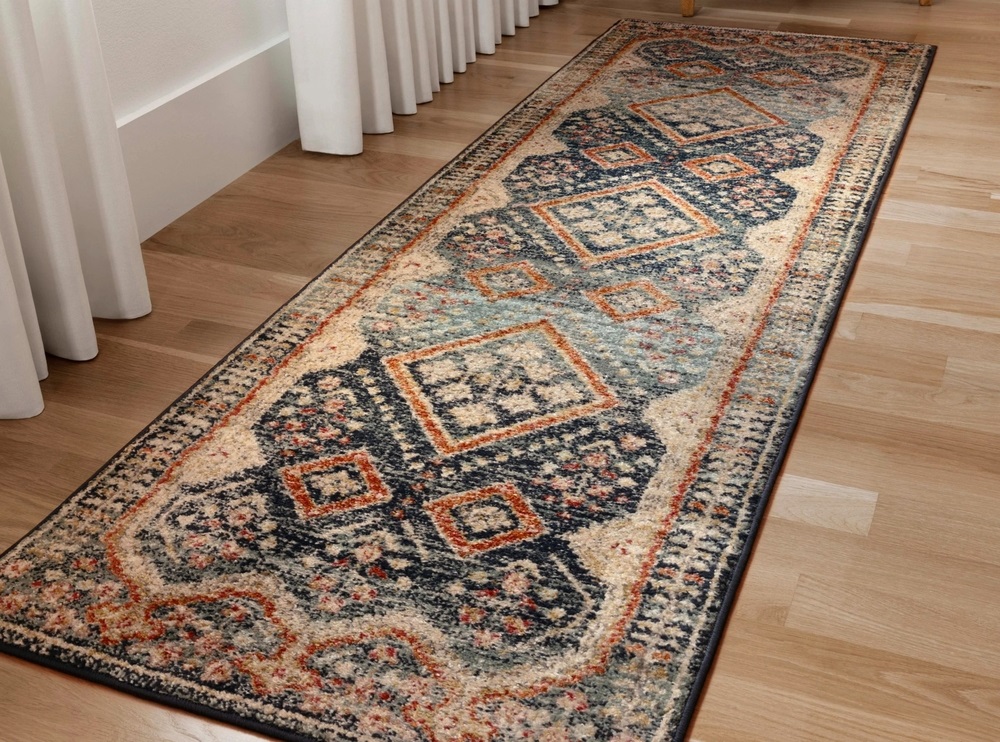 Professional cleaning process of an oriental rug, showcasing deep cleaning techniques
